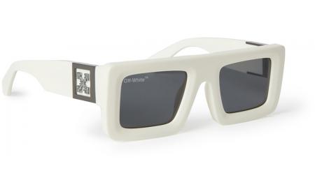Gucci Off-white Rectangular Sunglasses for Men