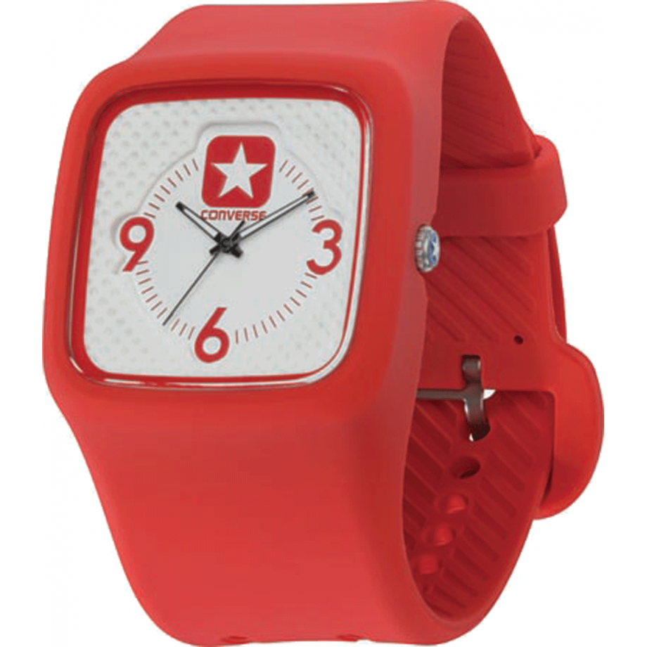 red converse watch