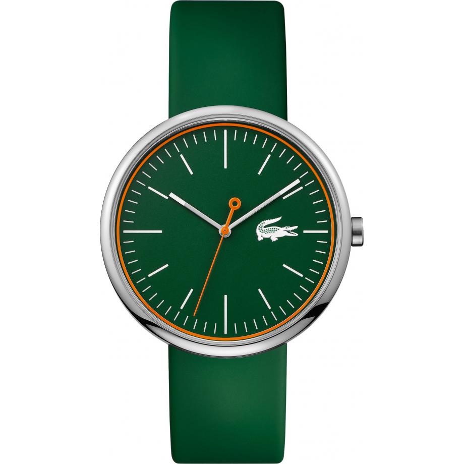 lacoste watch green strap