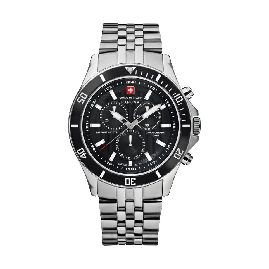 Hanowa Flagship Chronograph 6 5183 7 04 007 Swiss Military Hanowa Watch Free Shipping Shade Station